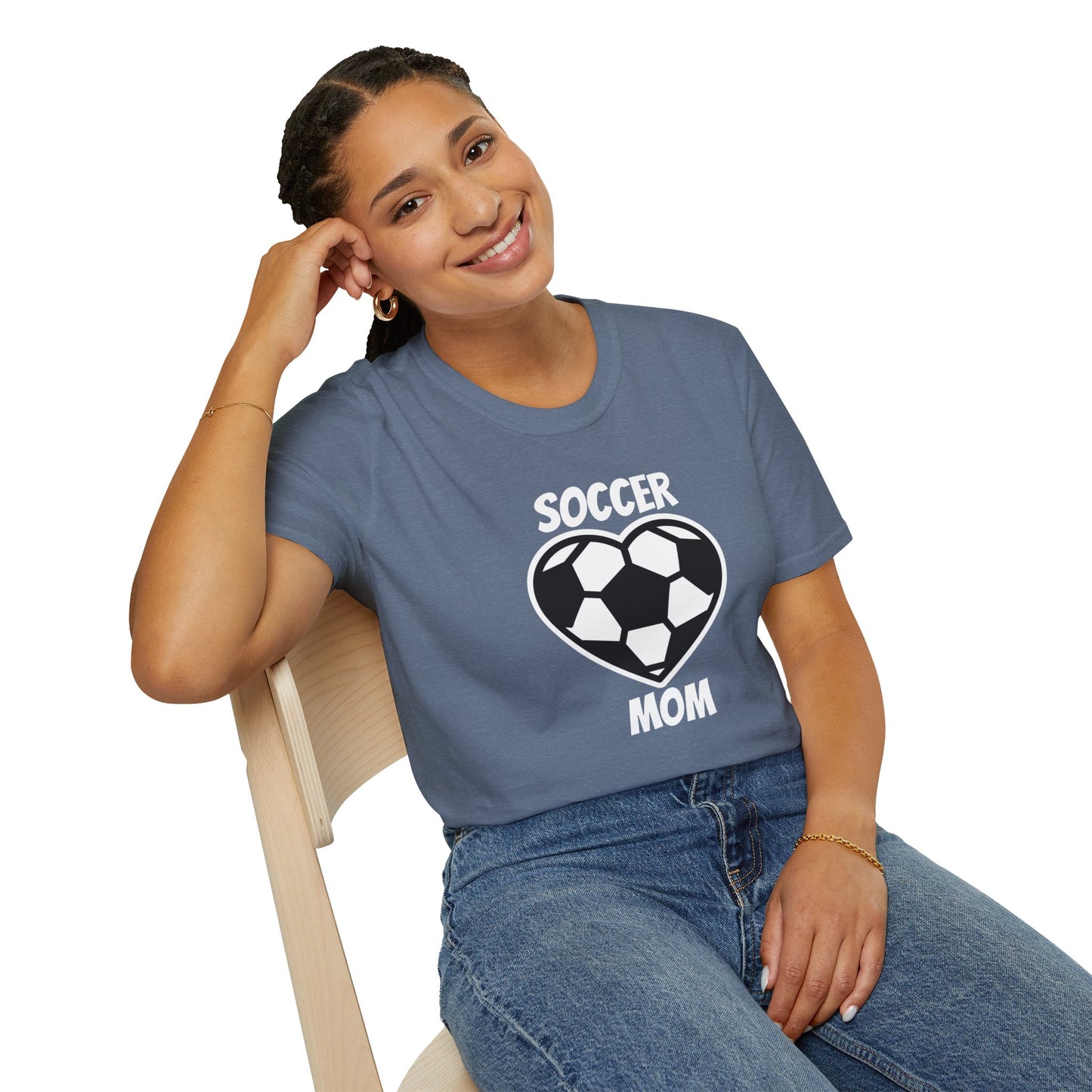 Unisex Softstyle T-Shirt, Soccer Mom Shirt