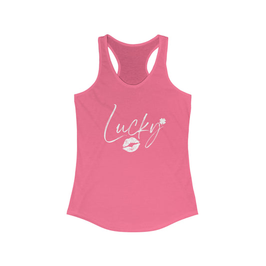 Women's Ideal Racerback Tank, St. Patrick's Day