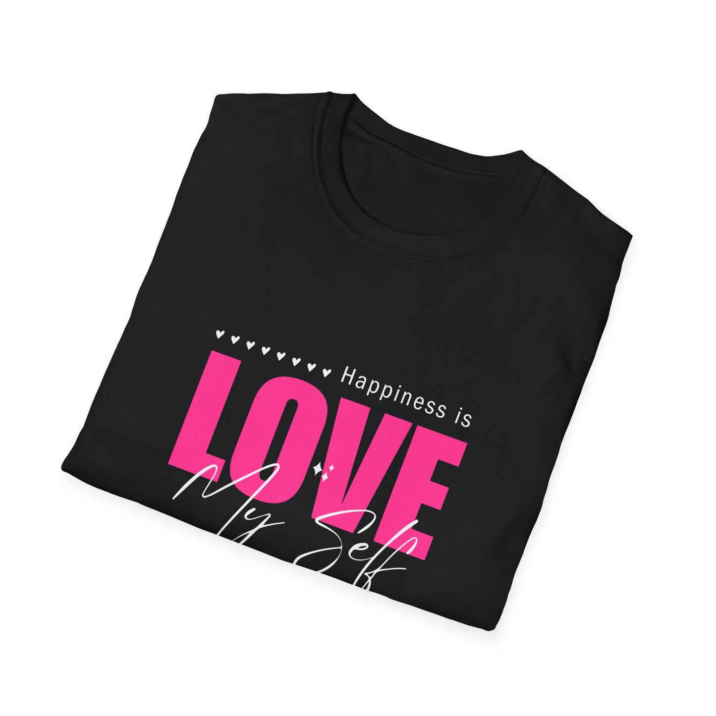 Unisex Softstyle T-Shirt, Happiness, Love Myself Shirt