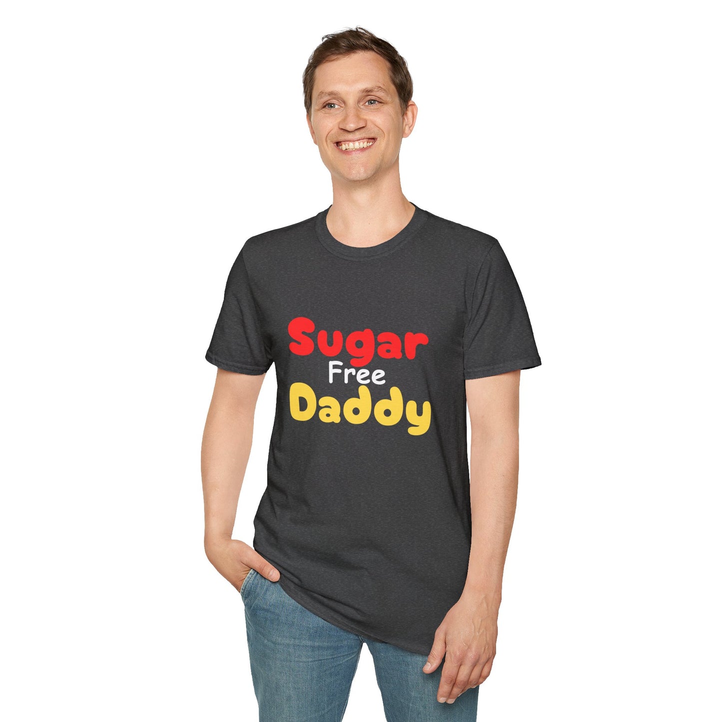 Unisex Softstyle T-Shirt, Gift for Dad, Sugar Free Daddy