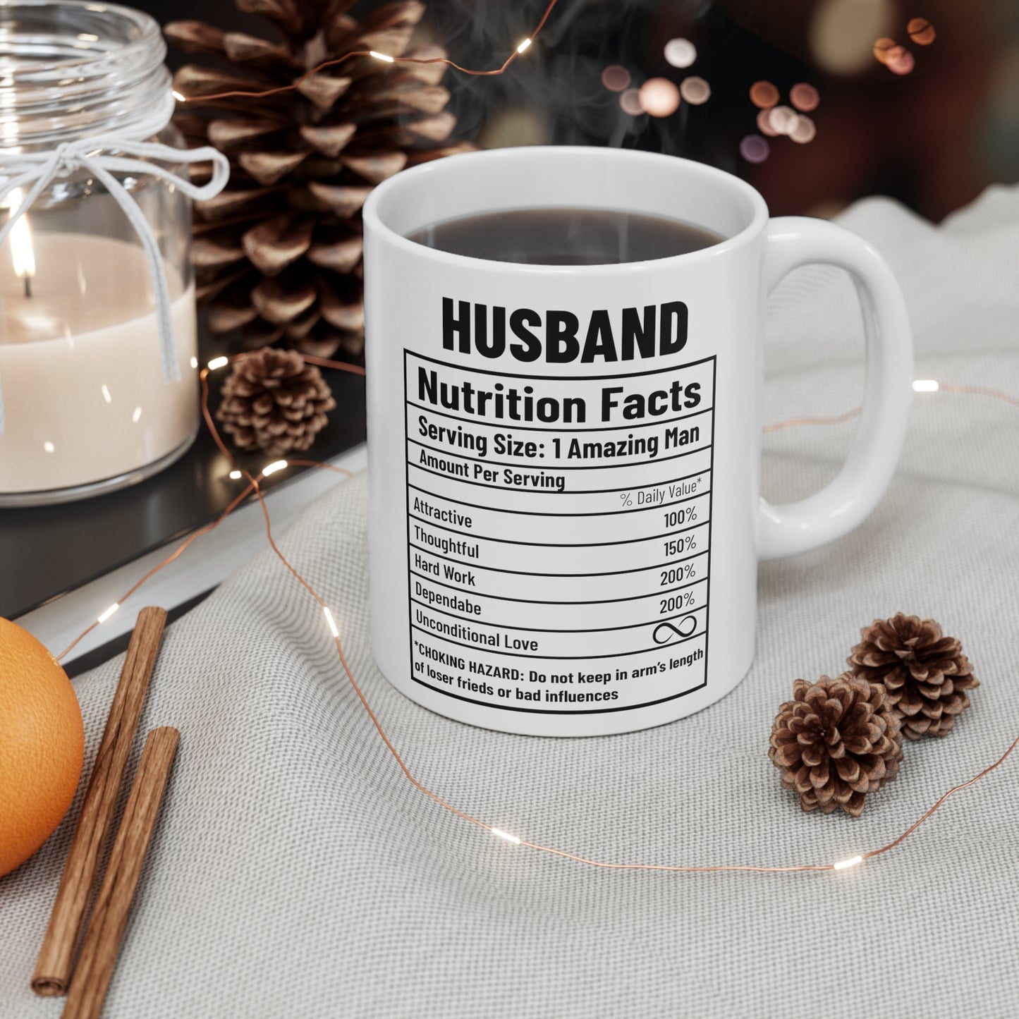 To My Husband | Ceramic Mug 11oz