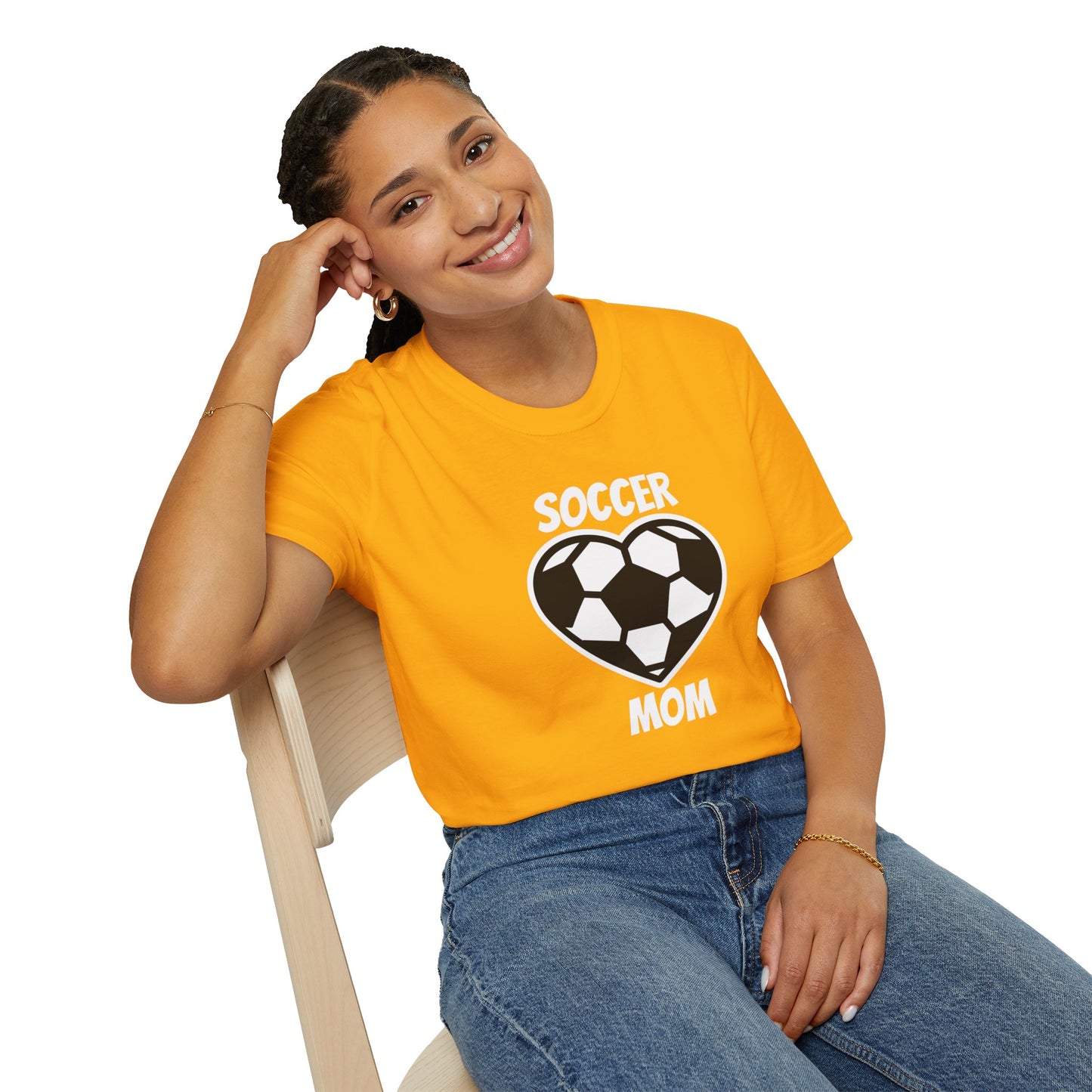 Unisex Softstyle T-Shirt, Soccer Mom Shirt