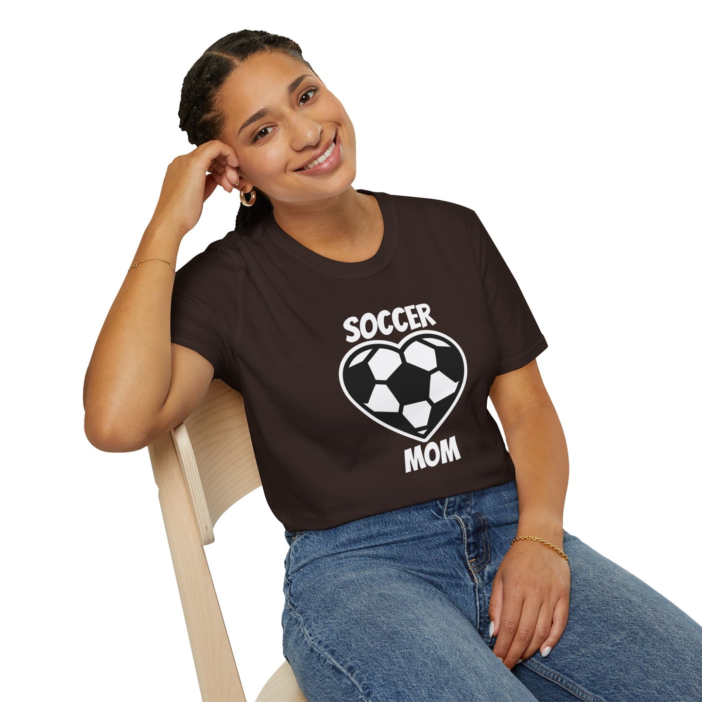 Unisex Softstyle T-Shirt, Soccer Mom Shirt