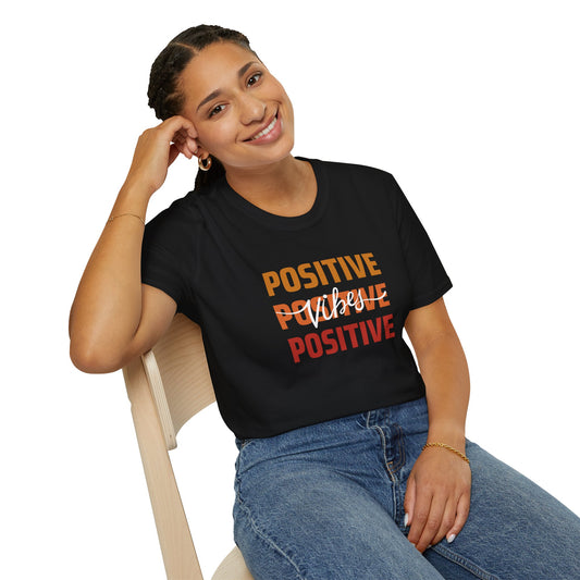 Unisex Softstyle T-Shirt, Positive Vibes