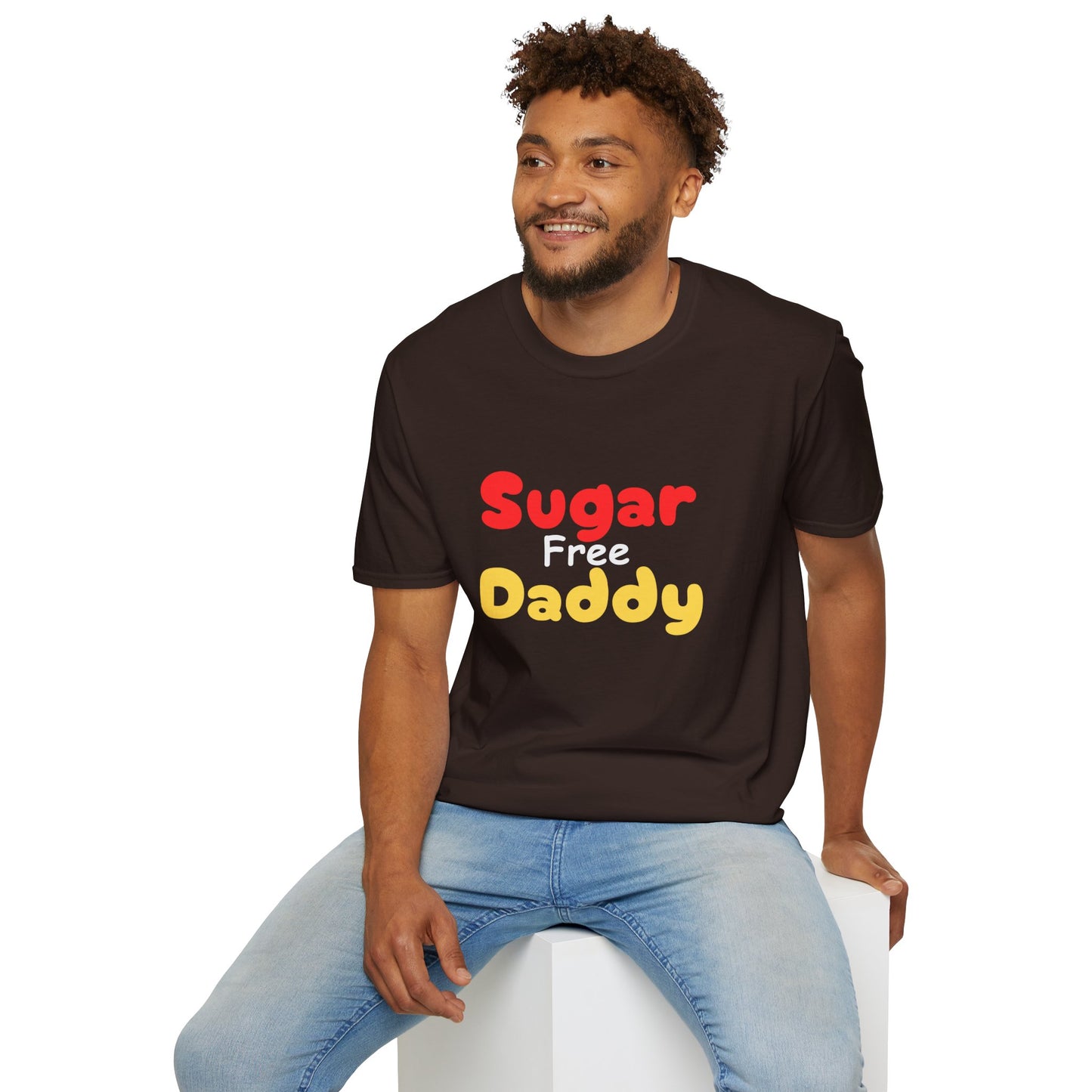 Unisex Softstyle T-Shirt, Gift for Dad, Sugar Free Daddy