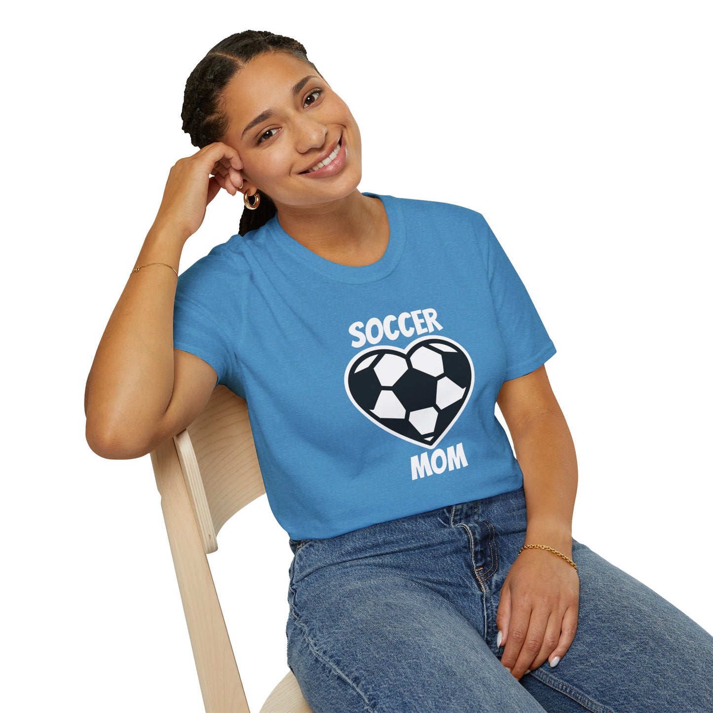 Unisex Softstyle T-Shirt, Soccer Mom Shirt