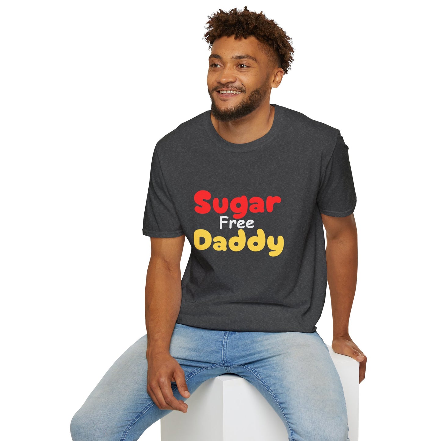 Unisex Softstyle T-Shirt, Gift for Dad, Sugar Free Daddy