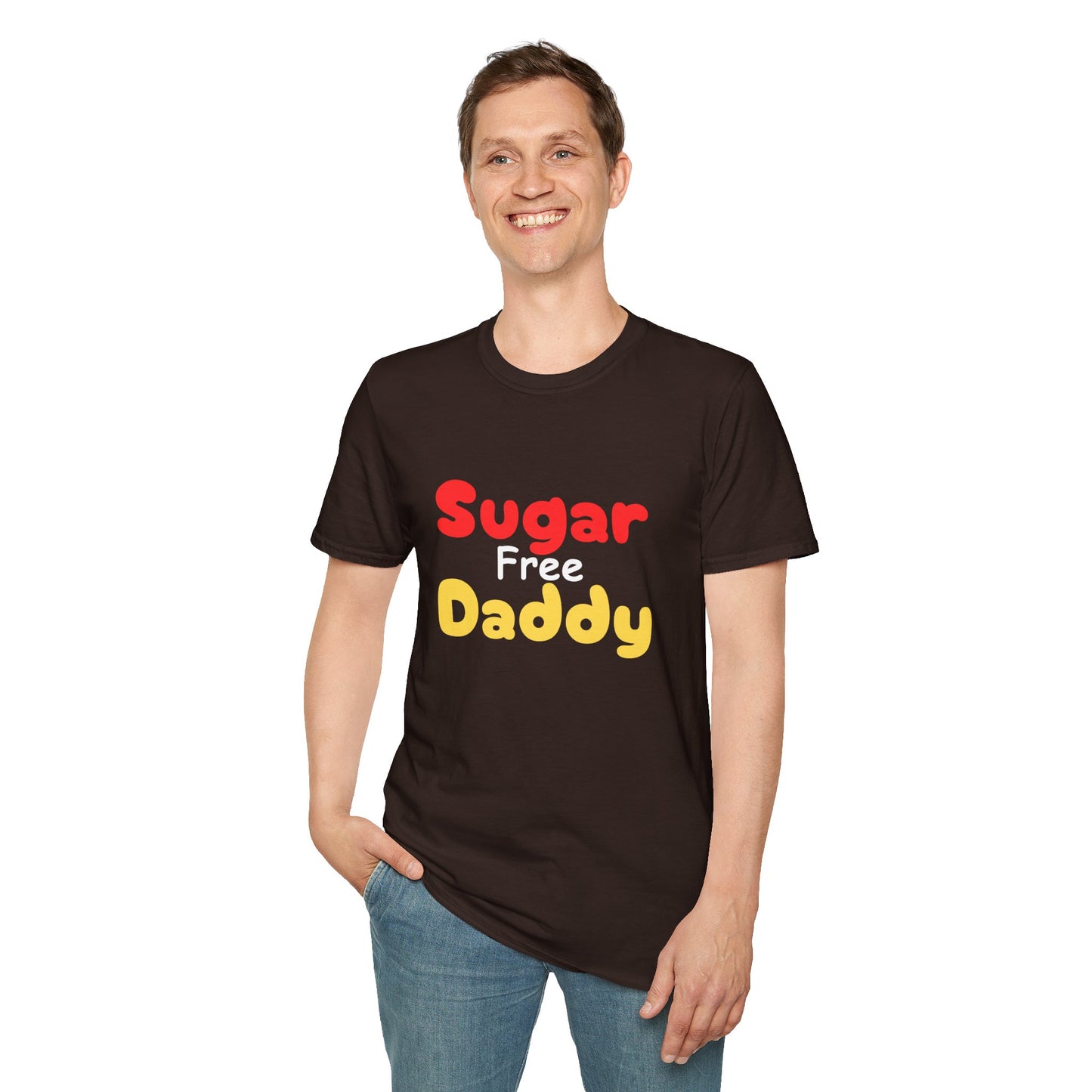 Unisex Softstyle T-Shirt, Gift for Dad, Sugar Free Daddy