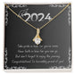 Graduation Gift for 2024, Alluring Beauty Necklace (Yellow & White Gold Variants)