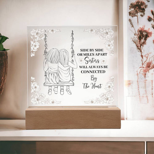 To My Sister | Square Acrylic Plaque