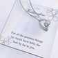 To my daughter, forever love necklace, daughter gift, Hawaii, Hawaiian word for daughter